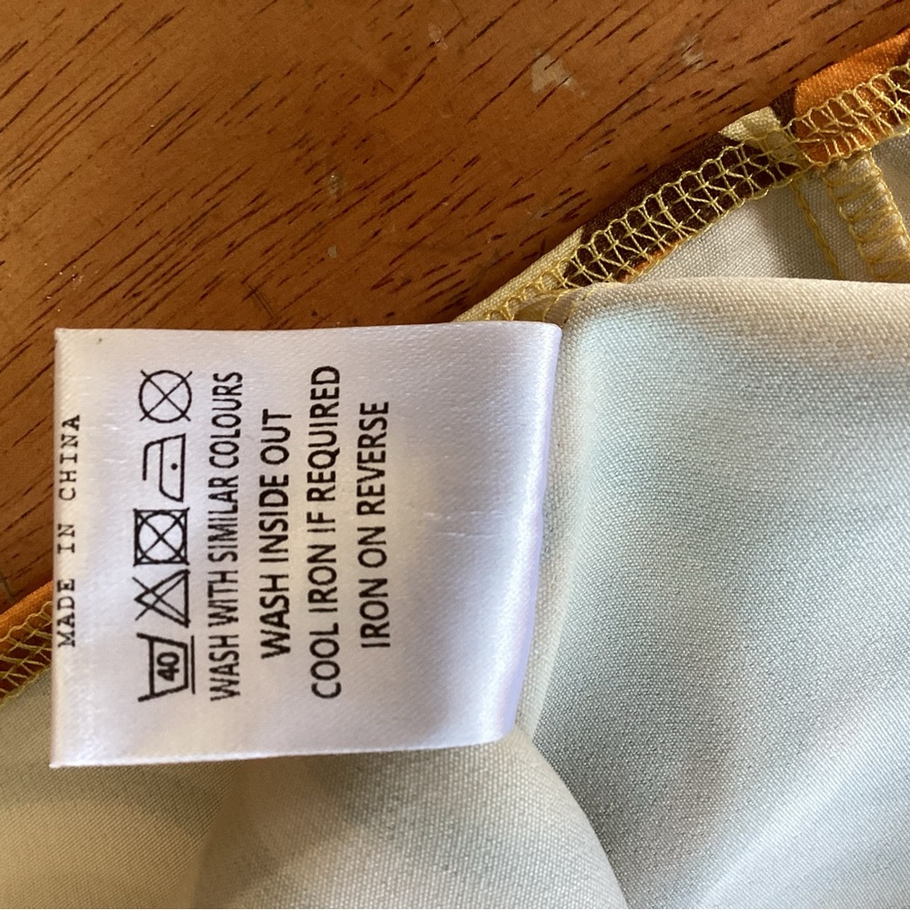 Cider LET'S GROOVE RETRO PATTERNED BUTTON UP BLOU… - image 12